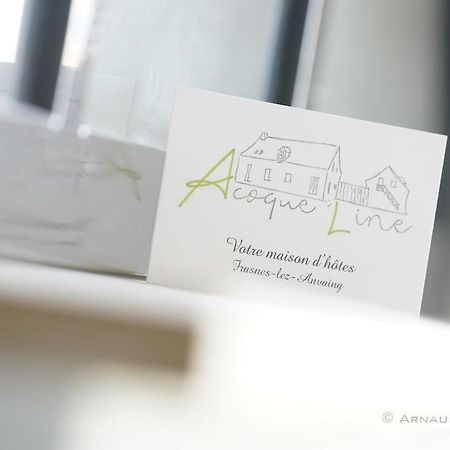 Bed and Breakfast A Coque'Line Frasnes-lez-Anvaing Экстерьер фото