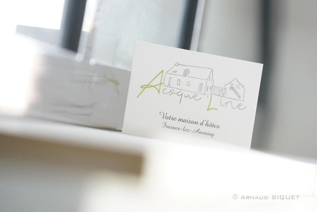 Bed and Breakfast A Coque'Line Frasnes-lez-Anvaing Экстерьер фото